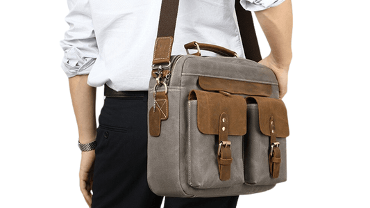 Why to choose a Canvas leaather Messanger bag ?