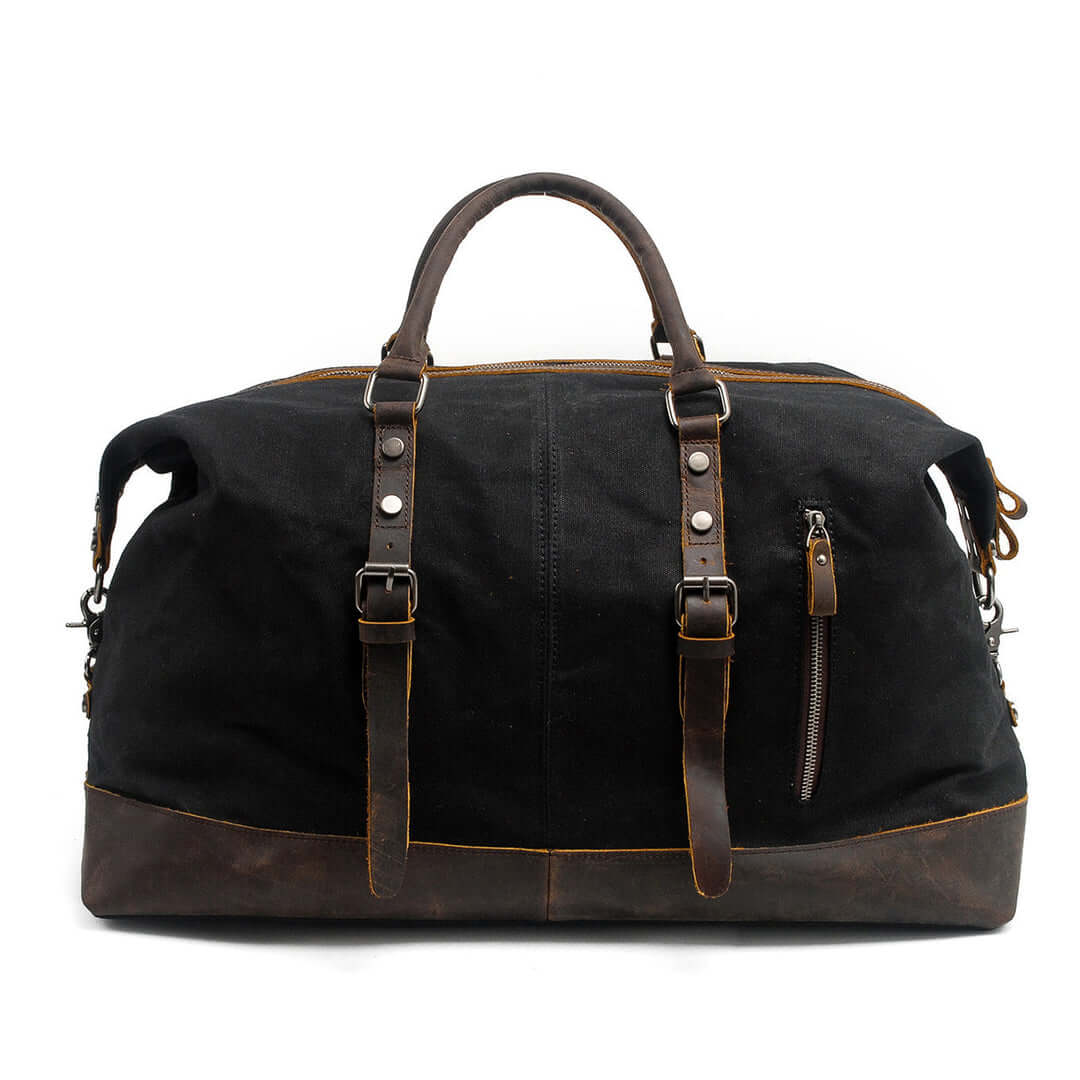Crossbody Luggage Bag Outdoor Large Capacity Bag Black